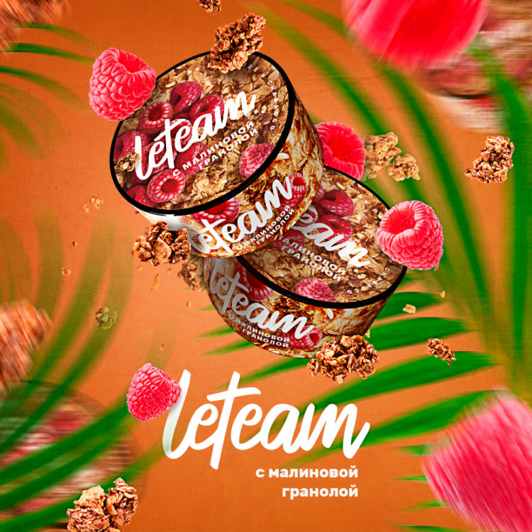Бестабачная смесь Leteam - Малиновая гранола 25 гр
