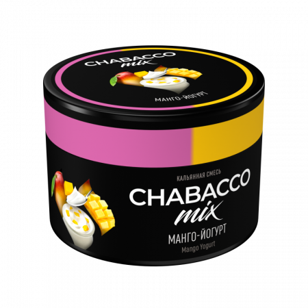 Бестабачная смесь Chabacco Mix MEDIUM 40 гр - Mango Yogurt (Манго - Йогурт)