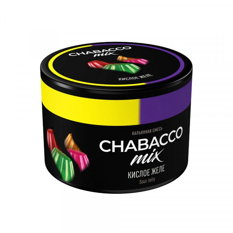 Бестабачная смесь Chabacco Mix MEDIUM 40 гр - Sour jelly